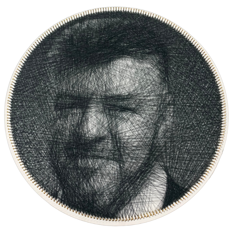 Custom String Art Portrait – Ready to Hang – Made From Your Photo