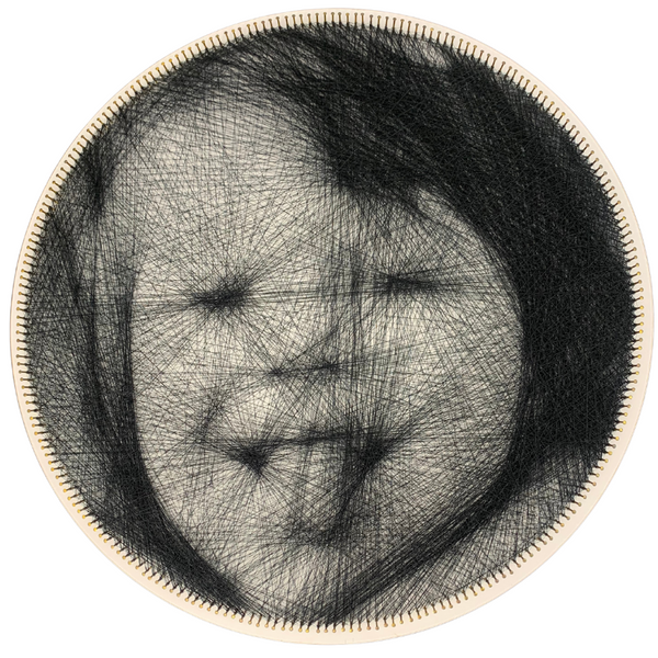 After - Child’s photo → String Art