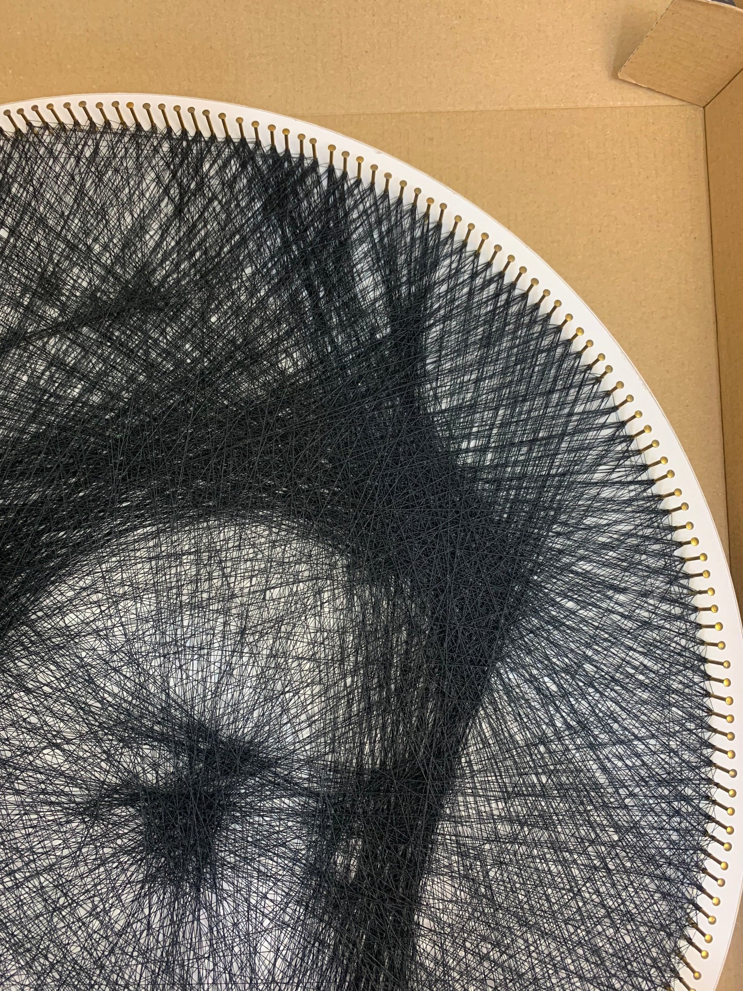 Queen Elizabeth II String Art – Modern Royal Portrait, Ready to Hang