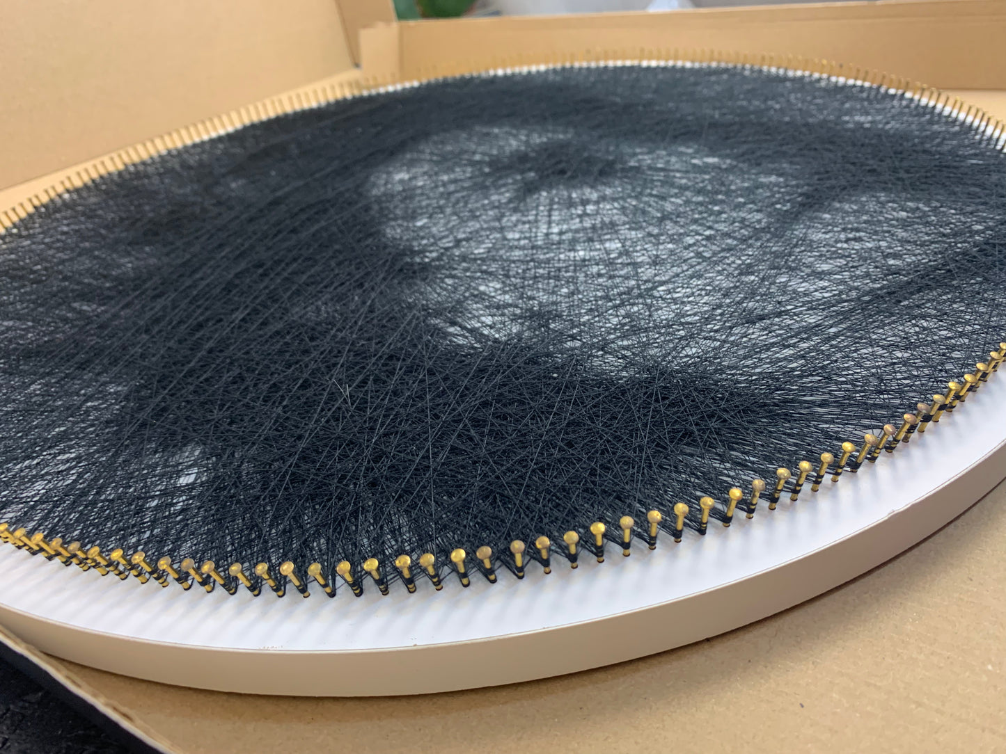 Queen Elizabeth II String Art – Modern Royal Portrait, Ready to Hang