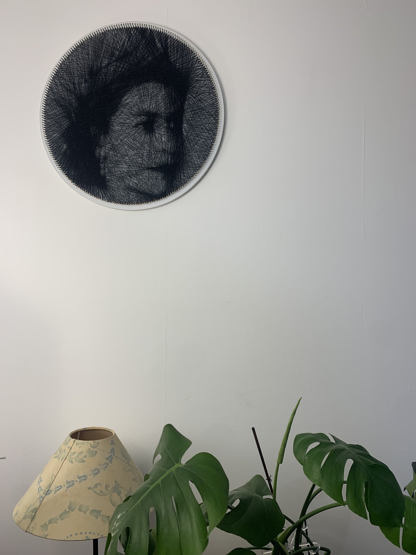 Queen Elizabeth II String Art – Modern Royal Portrait, Ready to Hang