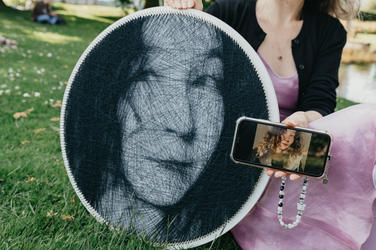 Custom Portrait of a Woman – Ready to Hang – Made From Your Photo